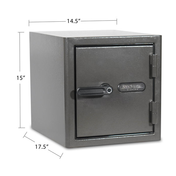 Sanctuary Diamond Fireproof and Waterproof Security Safe with Biometric